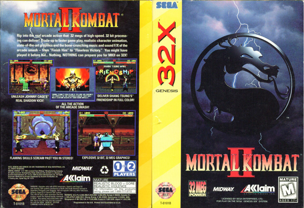 Mortal Kombat II 32X Arcade Edition