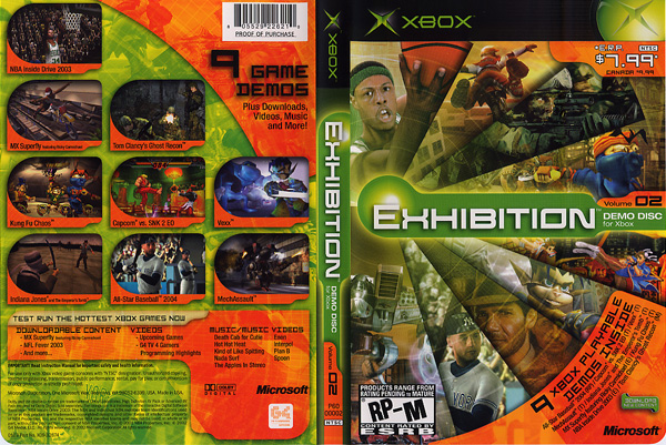 Xbox exhibition clearance volume 1
